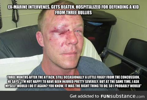 Good guy ex-marine