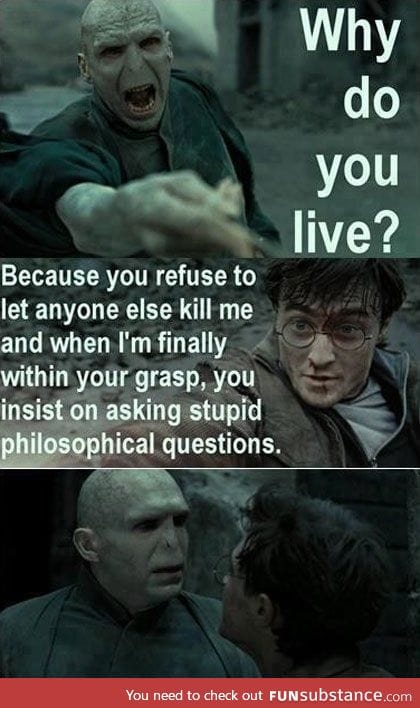 Voldemort is not bright