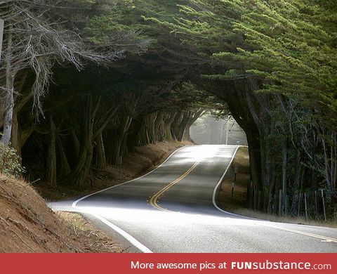 Natural tunnel