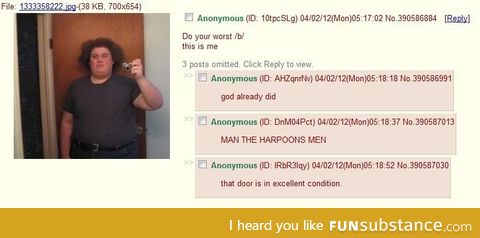 If you want self confidence go to /b/