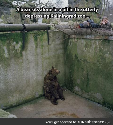 He can't bear the injustice