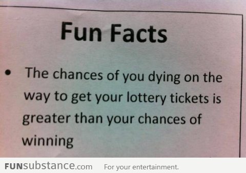 Fun Lottery Fact