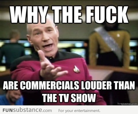 When I watch TV