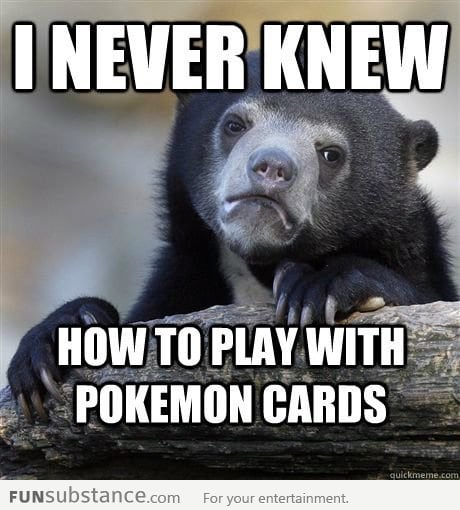 Pokemon Cards Confession