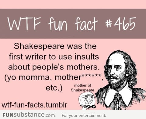 MOTHER OF SHAKESPEARE