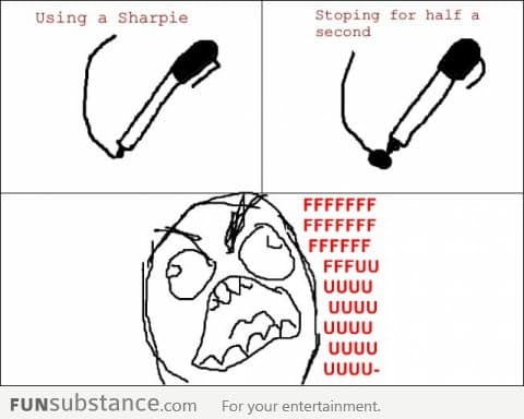 Marker rage