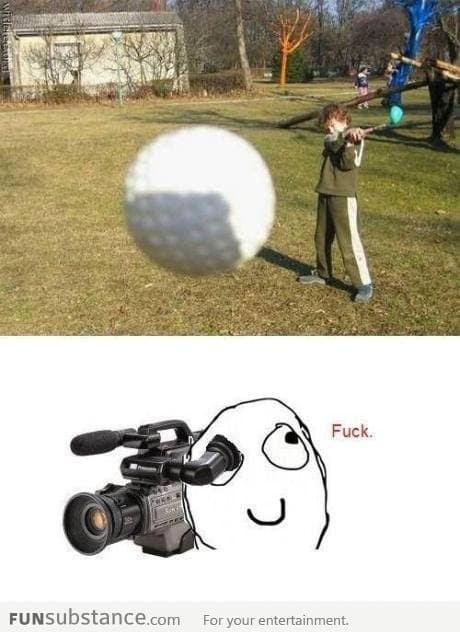 Unlucky camera guy