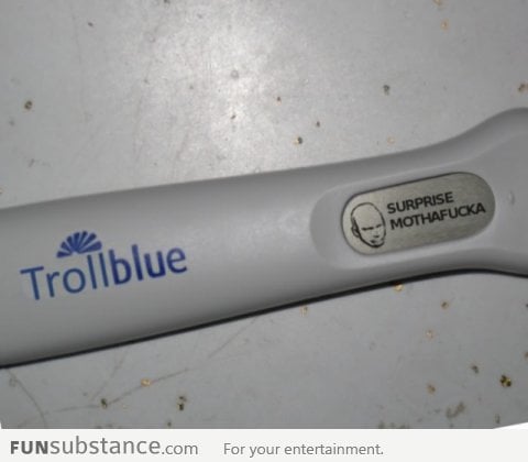 A pregnancy test women could show to non-willing men