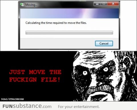 Just move the files!