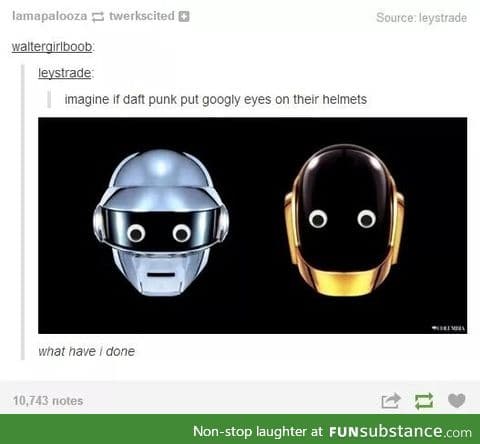 Googly daft punk