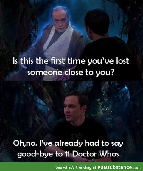 Just sheldon being sheldon