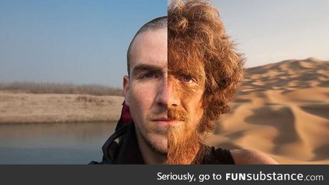 A year of walking across China, before and after