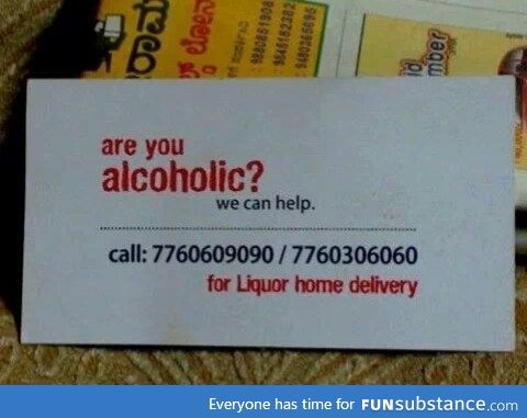Alcoholic help