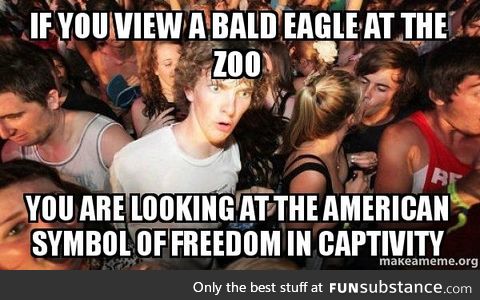 Sudden Clarity Clarence: American freedom