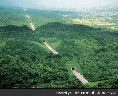 Tunnels in Taiwan