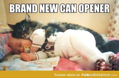 The only real reason why cats snuggle with babies