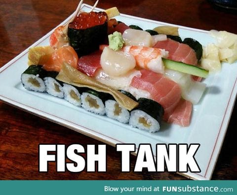 Great sushi dish