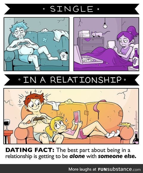 The best part of being in a relationship.
