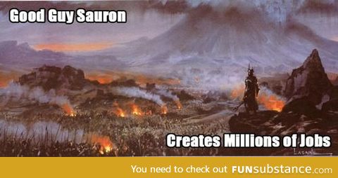 Praise sauron