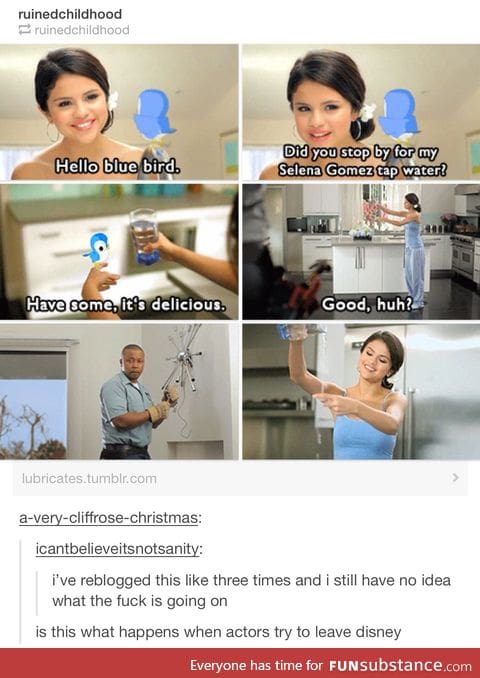 Selena Gomez Tap Water?