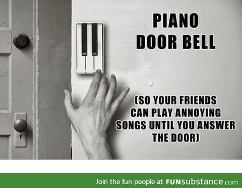 Presenting... The Piano Doorbell!