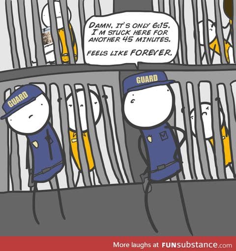 Prison guard problems