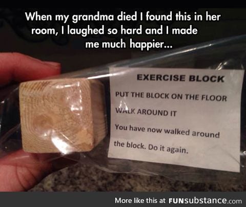 Exercise block