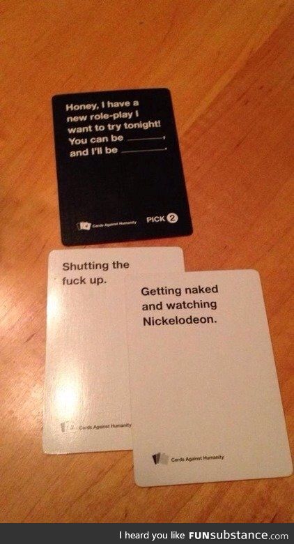 Why I love cards against humanity
