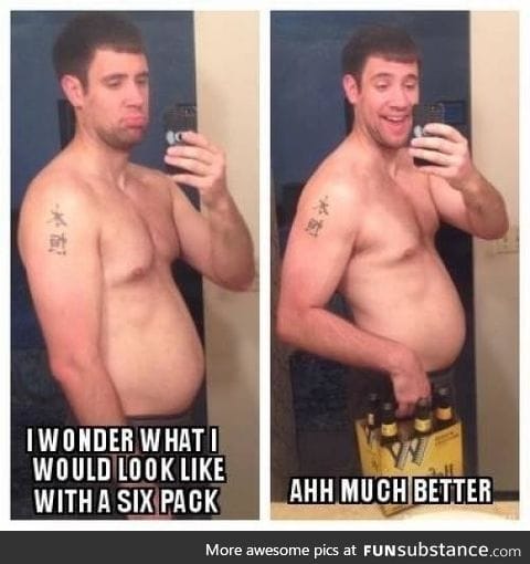 My friend started working out and posted his before and after pics