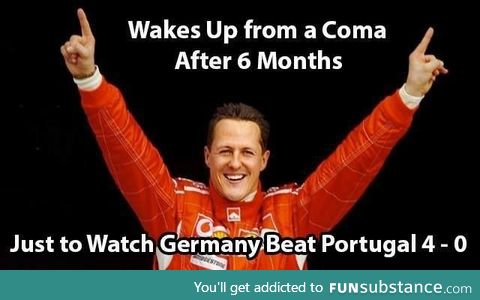 Schumacher knew what was coming