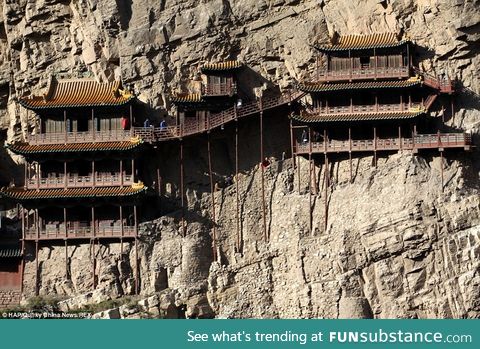 Hanging Temple in China