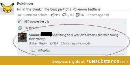 Truth about Pokemon