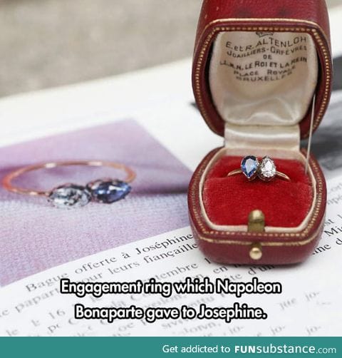 Napoleon and josephine's engagement ring