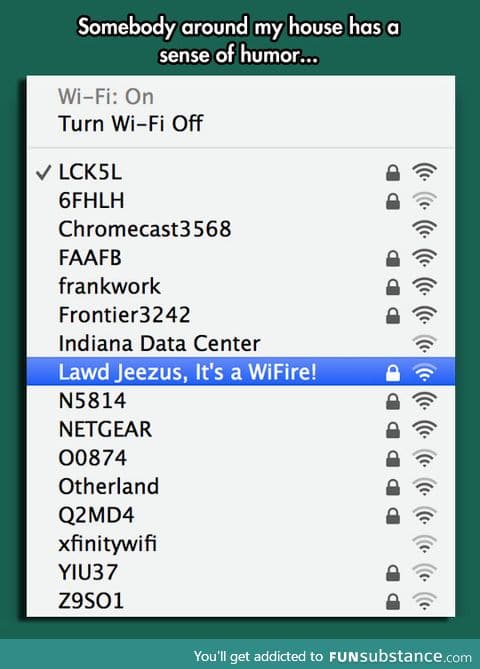 That wifi name