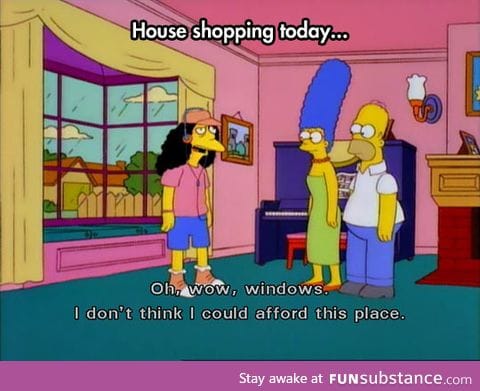 Trying to buy a house these days