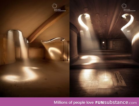 This is not a room. It's the inside of a violin.