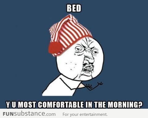 Bed is comfortable