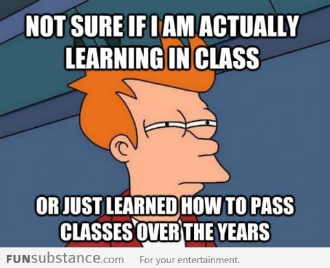 As a senior in college