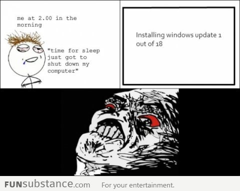 Scumbag windows update