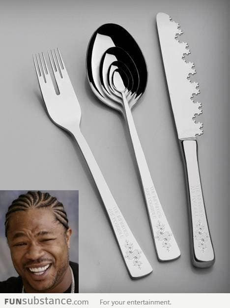 Yo dawg there is a spoon in your spoon