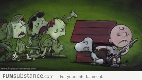 The Walking Dead x Peanuts