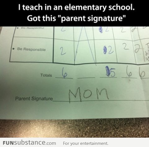 Parent Signature