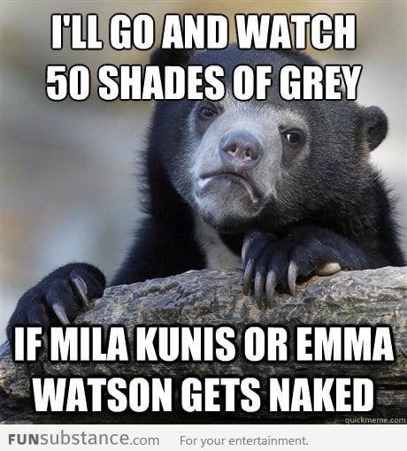 I don't care how terrible 50 Shades of Grey is