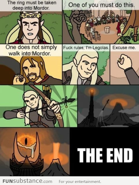 The Alternative Ending Of Lord Of The Rings