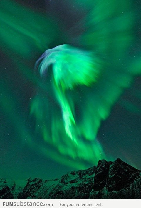 Awesome Aurora Borealis in Tromse, Norway