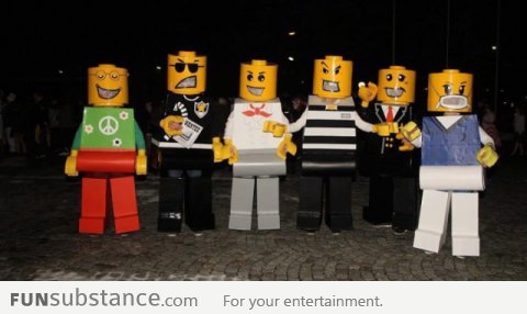 Lego Halloween Costume