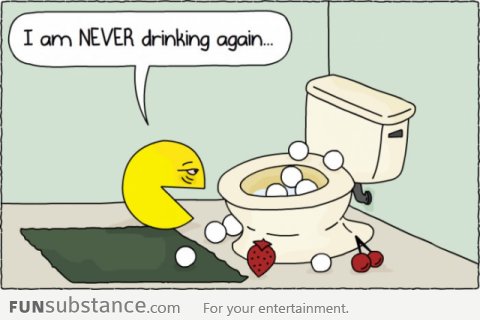 Pac-Man had a rough night