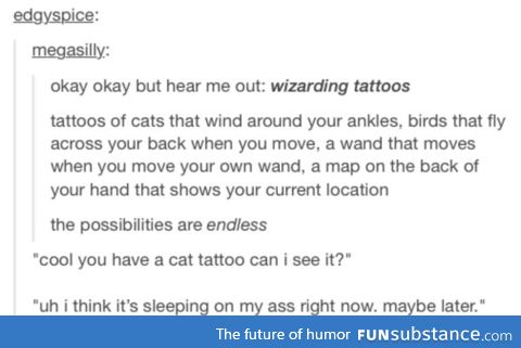 Wizarding tattoos