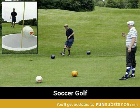 Soccer golf