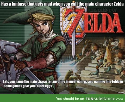 Scumbag legend of zelda series